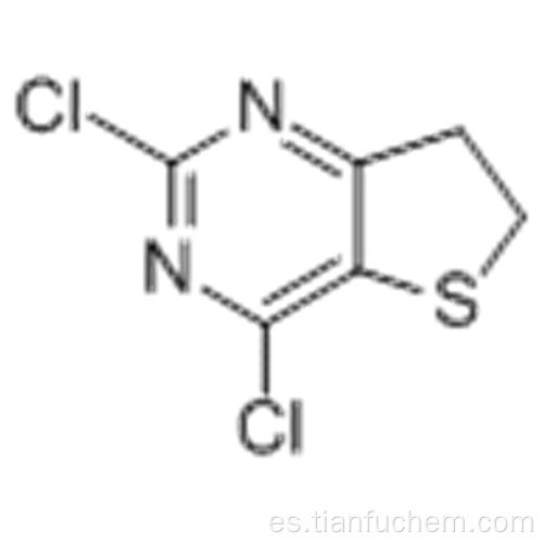 Tieno [3,2-d] pirimidina, 2,4-dicloro-6,7-dihidro- CAS 74901-69-2